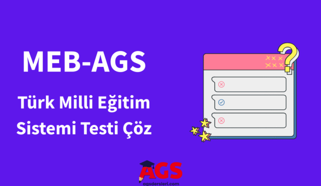 AGS eğitimin temelleri quiz