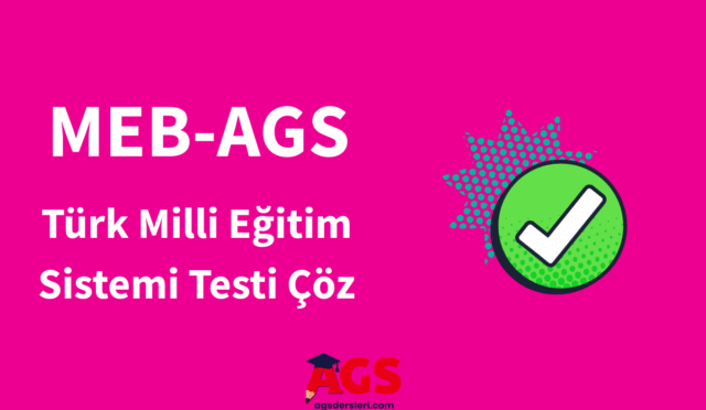 ags eğitim bilimleri testi çöz