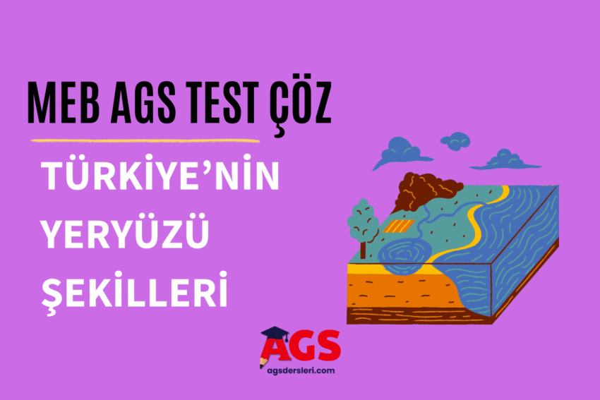 Türkiye’nin Yeryüzü Şekilleri (Jeolojik Geçmişi) Testi Çöz