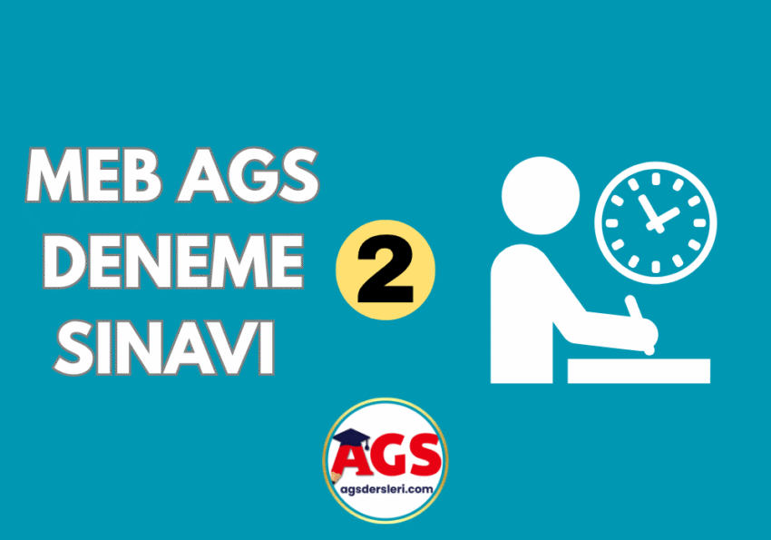 MEB AGS Online Deneme Sınavı 2