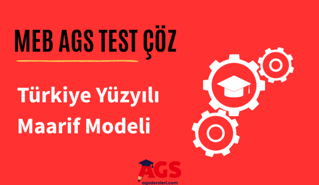türkiye yüzyılı maarif modeli testi çöz