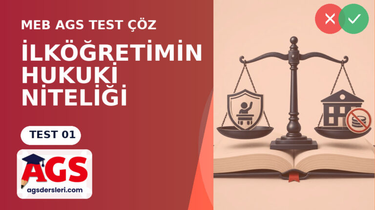 222 Sayılı İlköğretim Kanunu Test 1: Zorunluluk ve Parasız Eğitim