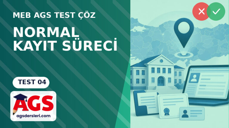 222 Sayılı İlköğretim Kanunu Test 4: Adres Temelli Kayıt ve e-Okul İşlemleri