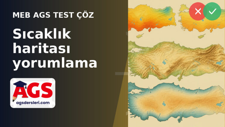 AGS Türkiye İklimi: Gerçek ve İndirgenmiş Sıcaklık Haritaları Testi