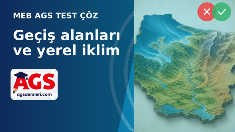 AGS Türkiye İklimi: Marmara Geçiş İklimi ve Mikroklima Testi
