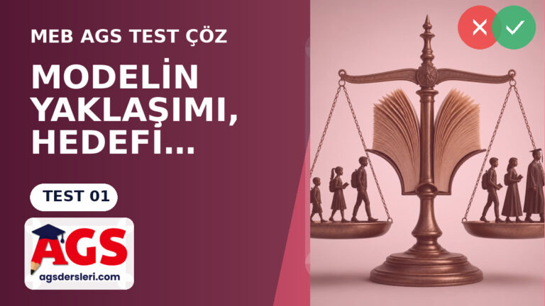 Türkiye Yüzyılı Maarif Modeli Genel Çerçeve Testi