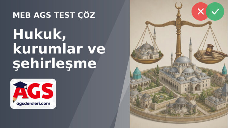 Türklerin İslamiyet’i Benimsemesinin Toplumsal ve Hukuki Sonuçları Testi
